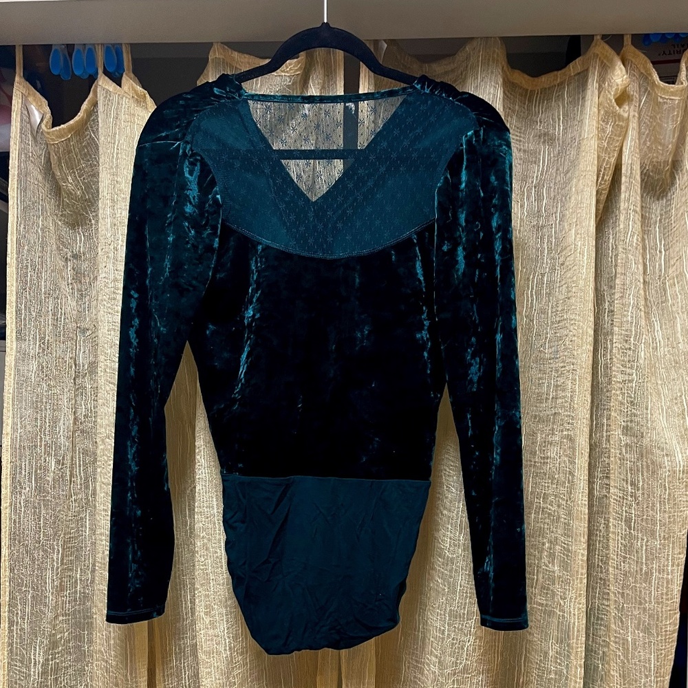 Unbranded vintage Y2K Velvet Bodysuit